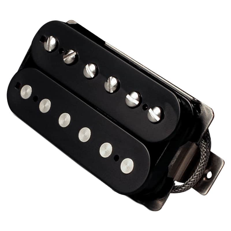 Raw Vintage RV-PAF Classic Humbucker Pickup F-Spaced Black Bobbins image 1