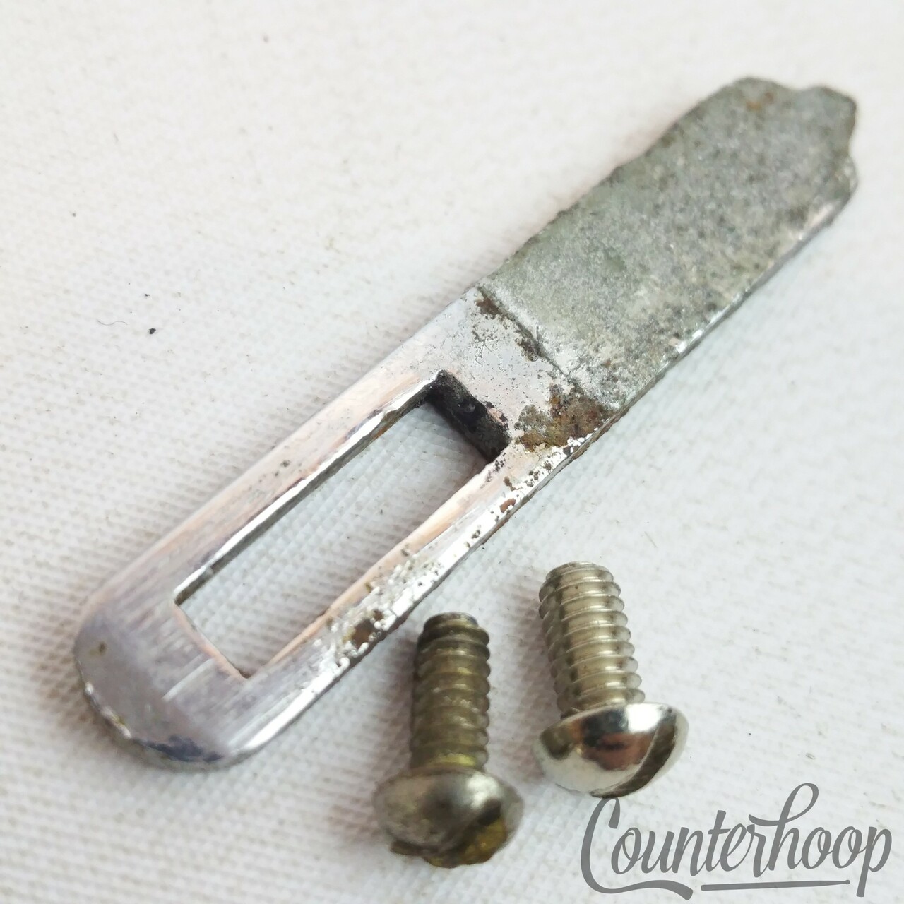 Parallel Throw-Off Adjustable Extension Lever Arm Vintage 40s Chrome Ludwig? USA — main photograph