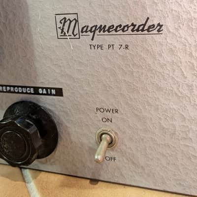 Vintage Magnacorder PT 7-R Microphone Preamp/Tube Amp/Mixer image 3