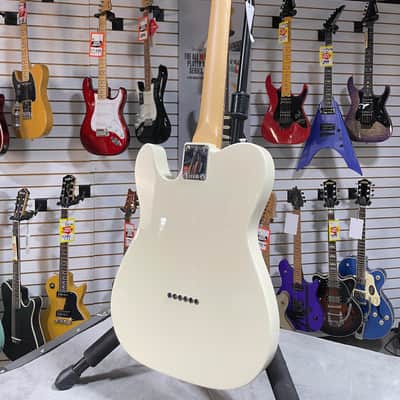 Fender Standard Telecaster Electric Guitar - Olympic White & PLEK*D #961 image 15