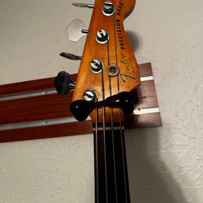 Fender P bass- fretless 1978 - Sunburst image 4