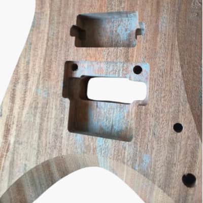 Beast Style Mahogany Wood Guitar Body imagen 2