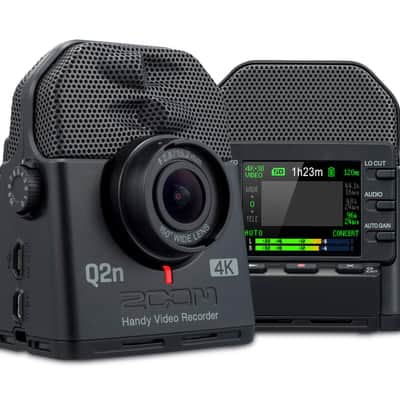 Zoom Q2n-4K Ultra High Definition Handy Video Recorder with XY Mic 2019 - Present - Black image 2