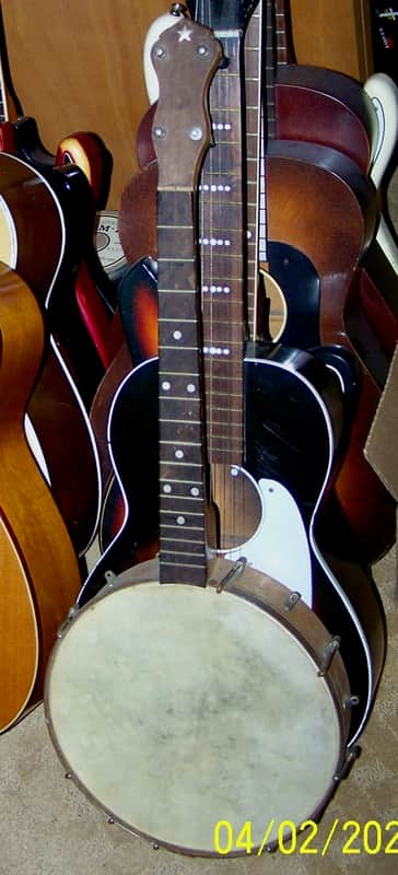 Unbranded Tenor Banjo 1920's/30's *Parts/Repair* image 1