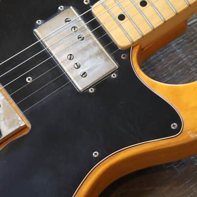Vintage! 1975 Fender Telecaster Custom Natural Electric Guitar All Original! + OHSC image 4
