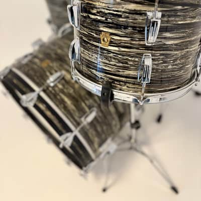 Ludwig super classic 1966 - Black Oyster Pearl (Ringo!!) image 3