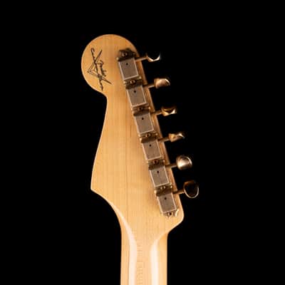 Used 2021 Fender Custom Shop 1958 Stratocaster Journeyman Relic Mary Kaye Blonde with OHSC image 12