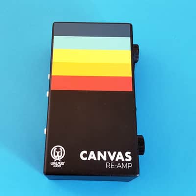 Walrus Audio Canvas Passive Re-Amp Unit 2023 - Present - Black w/ Rainbow Graphic image 1