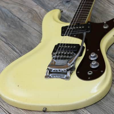 VINTAGE! Mosrite Ventures Model Mark I 1965 White + OHSC Bild 21