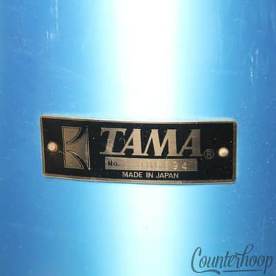 Tama ImperialStar Concert Tom Drum Shells Metallic Blue '84 16x14,15x12,14,13,12 image 9
