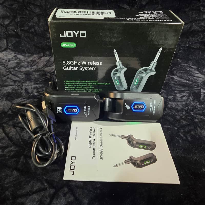 2017 – Present Joyo JW-02S Wireless Instrument System Black