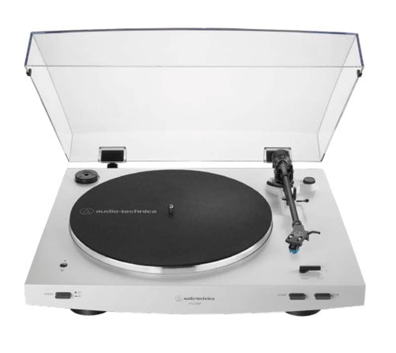 Audio Technica AT-LP3xBT Fully Automatic Wireless Belt-Drive Turntable (White) image 1