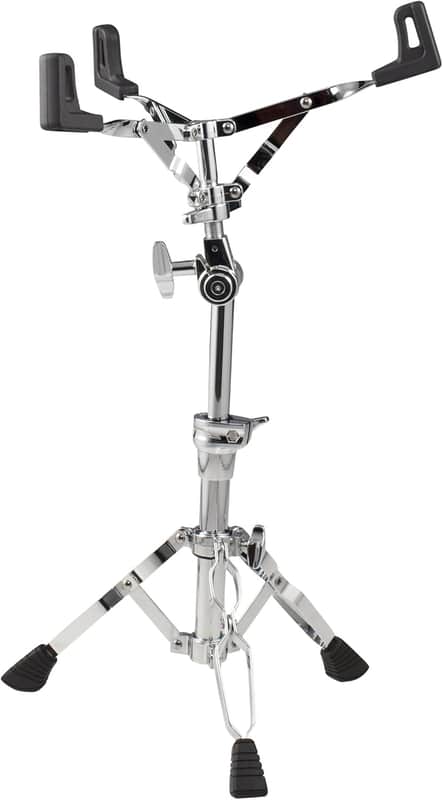 Pearl  S930 Double-Braced Snare Drum Stand with Gearless UniLock Basket Tilter, Heavy Double Braced Legs, and Adjustable Gripping Basked for 10" to 14" Snare Drums. image 1