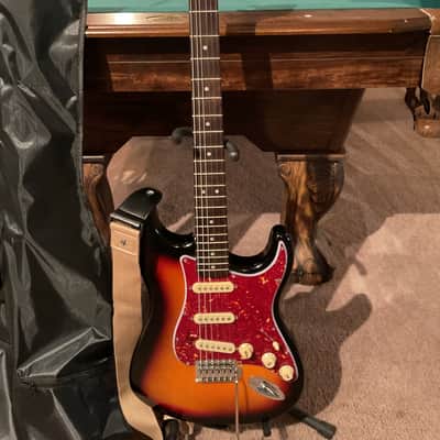 Fender Squire  Stratocaster  with new gigbag and strap image 2