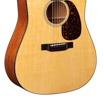 Martin D-18 Dreadnought Acoustic Guitar - Natural image 1