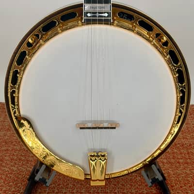 Huber Truetone Custom 2026 RB-6 Style 6 Gold Engraved 5-String Resonator Banjo, Serial 625-13 image 15