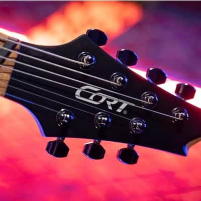 Cort KX307MS 7-String Multi-Scale (25.5†– 27â€) - Open Pore Mahogany image 14