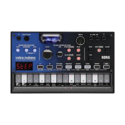 Korg Volca Nubass Vacuum Tube Bass Synthesizer with 16-Step Sequencer image 4