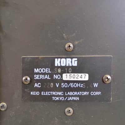 Korg SQ-10 Analog Sequencer 1970s - Black image 5