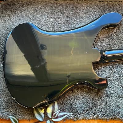 1981 Rickenbacker 4001 Fretless Left Handed Jetglo Electric Bass w/ OHSC image 11