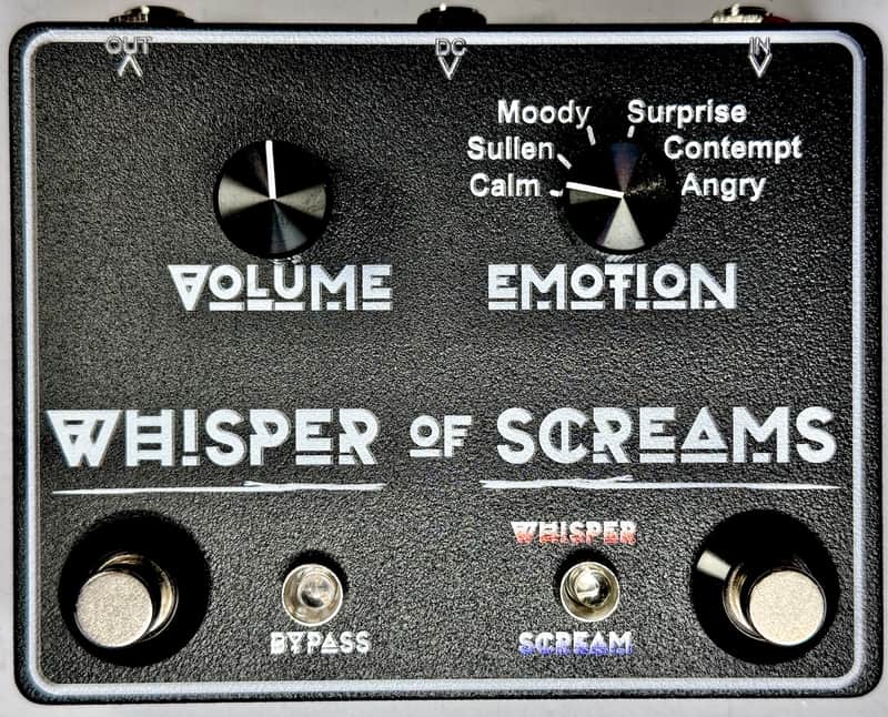 Whisper of Screams - Distortion Pedal, 2025 - black with no graphics image 1