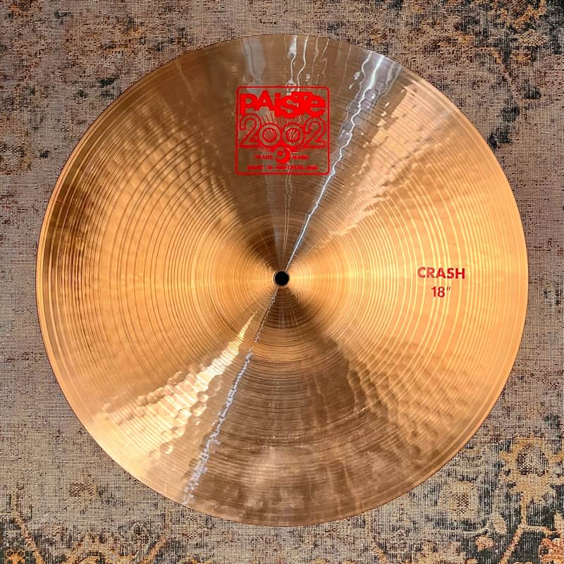 Paiste 2002 Crash 18” 1450 g Amazing Shape! CLEAN! Classic Iconic Tone! WHY PAY $405?? image 1