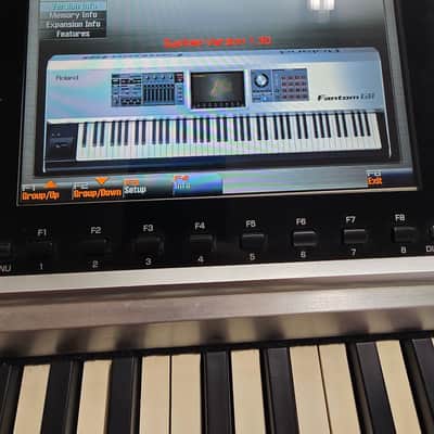 Roland Fantom-G8 88-Key Workstation Keyboard 2008 - 2012 - Silver image 13