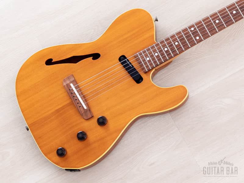 1990 Fender Thinline Telecaster TLAC-950 Natural w/ Piezo & Lace