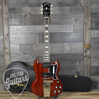 Epiphone 1964 SG Standard Maestro Vibrola Reissue - Cherry Red with Hardshell Case image 15