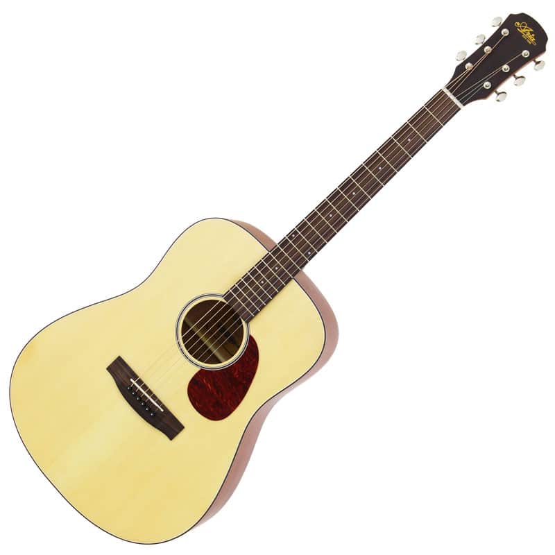 Aria 111 MTN - Dreadnought Acoustic Guitar NEW! Demo! | Reverb