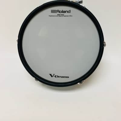 Roland PD-108 WHITE Dual Zone Mesh Pad PD108 30 50 image 2
