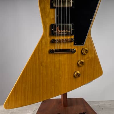 Gibson 1958 Korina Explorer Reissue, Natural | Demo image 8