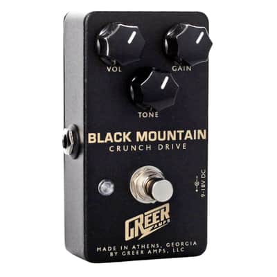 Greer Amps Black Mountain Crunch Drive Effect Pedal image 3