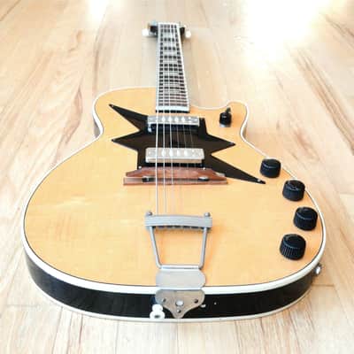 1960 Harmony Roy Smeck Stratotone Jupiter H7208 Vintage Guitar Gold Foils w/osc image 10