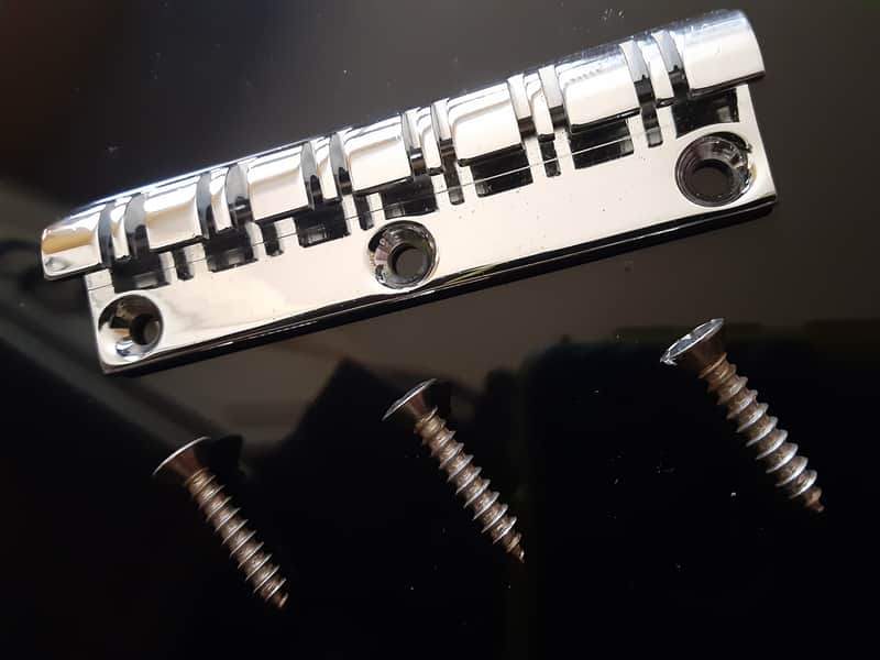 Gibson Nickel Tailpiece For Doubleneck image 1