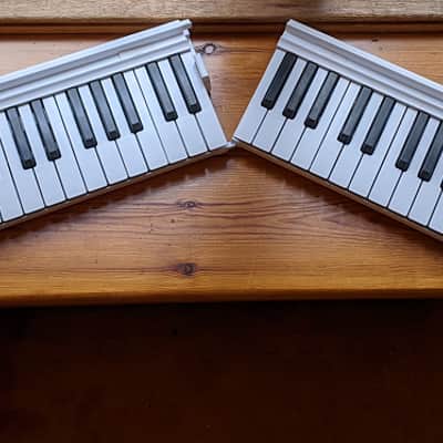 Duo Piano Splicing Portable Piano 2020 White image 2
