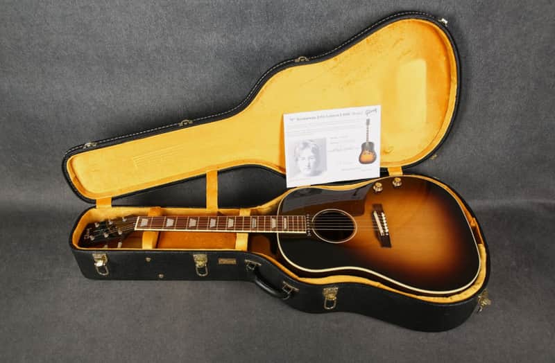 Gibson J-160E John Lennon 70th Anniversary 2010 - Sunburst image 1