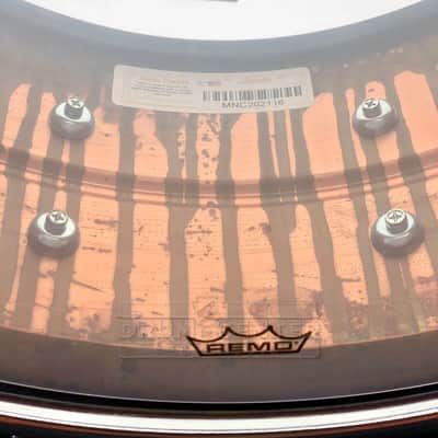 Ludwig LC663 Copper Phonic Snare Drum 14x6.5 Raw image 4