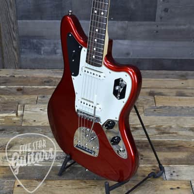 Pre-Owned Fender American Professional Jaguar - Candy Apple Red with Gig Bag image 11