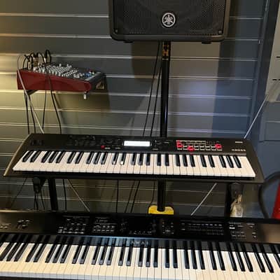 Korg KROSS 61-Key Music Workstation & Mono Gigbag 2010s - Black image 4