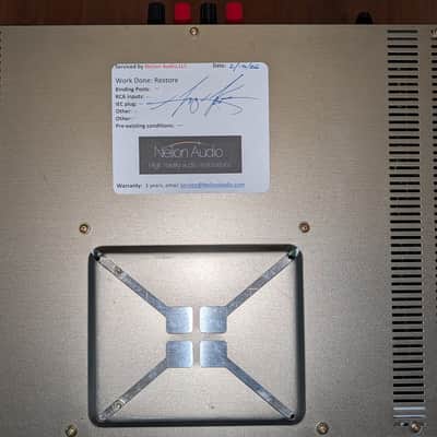 Carver M-1.0t stereo power amplifier - RESTORED image 6