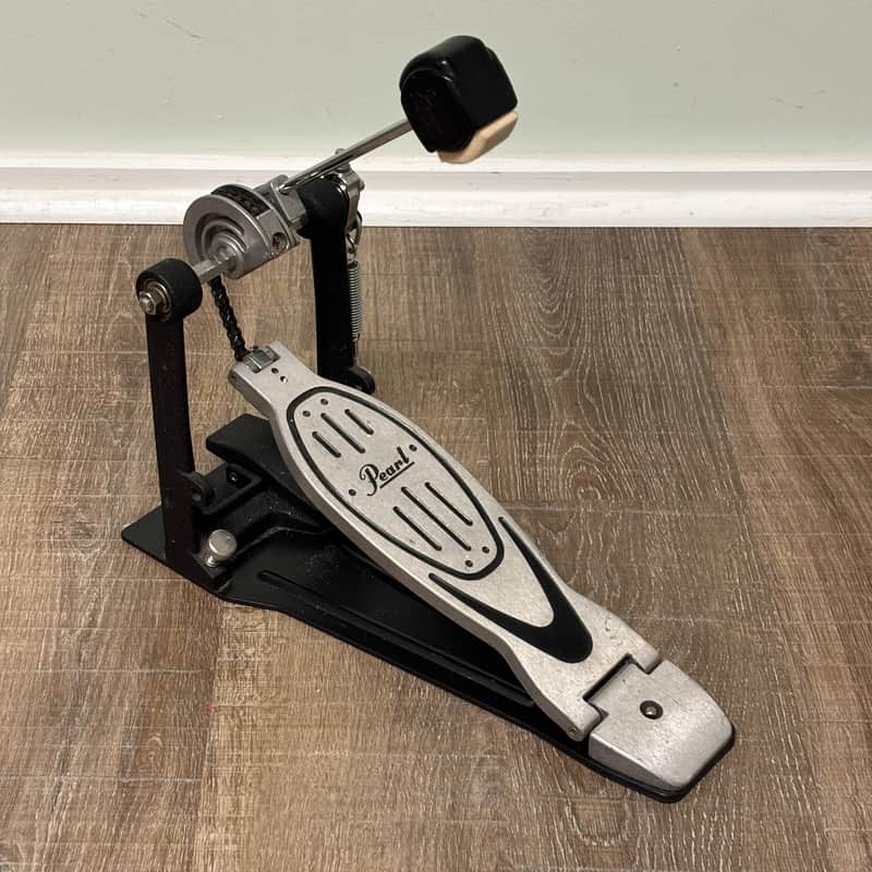 Pearl P900 PowerShifter Chain-Drive Single Bass Drum Pedal 2010s - Chrome image 1