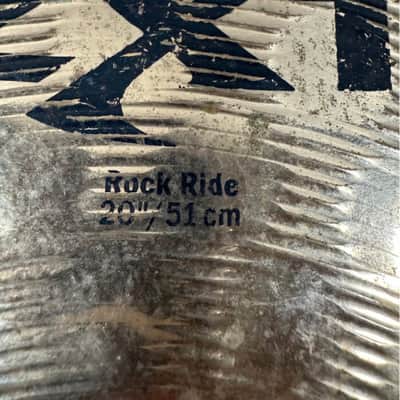 Zildjian 20" ZXT Rock Ride Cymbal 2002 - 2013 - Brilliant image 3