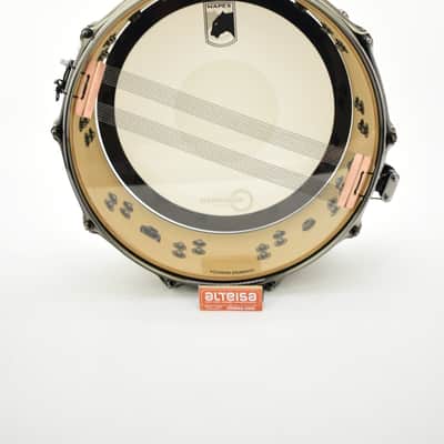 Mapex BPDLMW4550LNW Black Panther Craig Blundell Signature "The Machine" 14x5.5" Snare Drum image 6