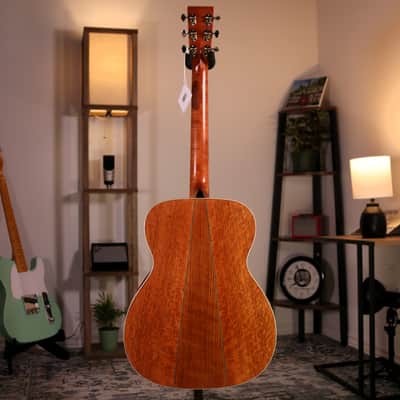 Martin USA CEO-11 Limited Edition Grand Auditorium - Ebony Fingerboard, New Horizons Blue Burst image 20