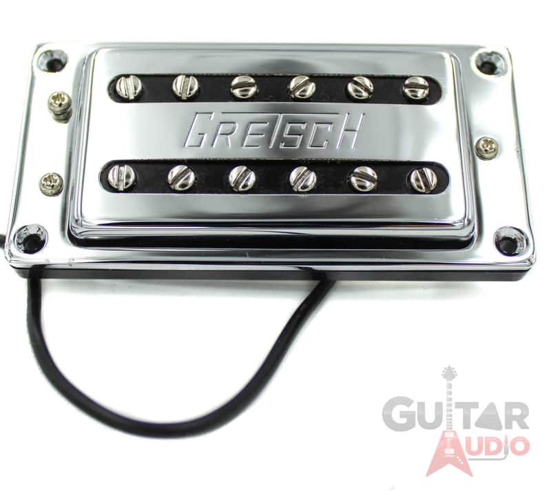 Genuine Gretsch Duo Coil Chrome BRIDGE Pickup with Ring for G5120 Electromatic image 1