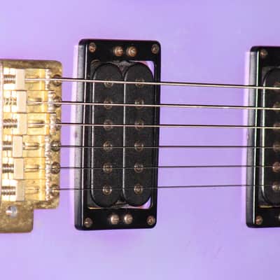 1981-1982 Kramer Voyager Strat Head Megla Purple with OHSC image 3
