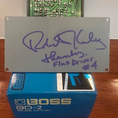 NEW PRICE!! Keeley Freak of the Week #3 “Flux Driver” – 2002 Custom BOSS BD-2 Mod – Hand Signed – EXTREMELY RARE image 5