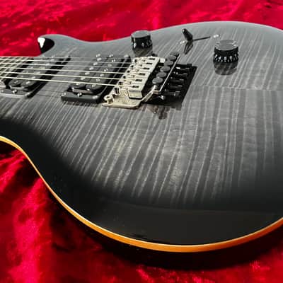 PRS SE Custom 24 Floyd Rose - Black Charcoal image 3