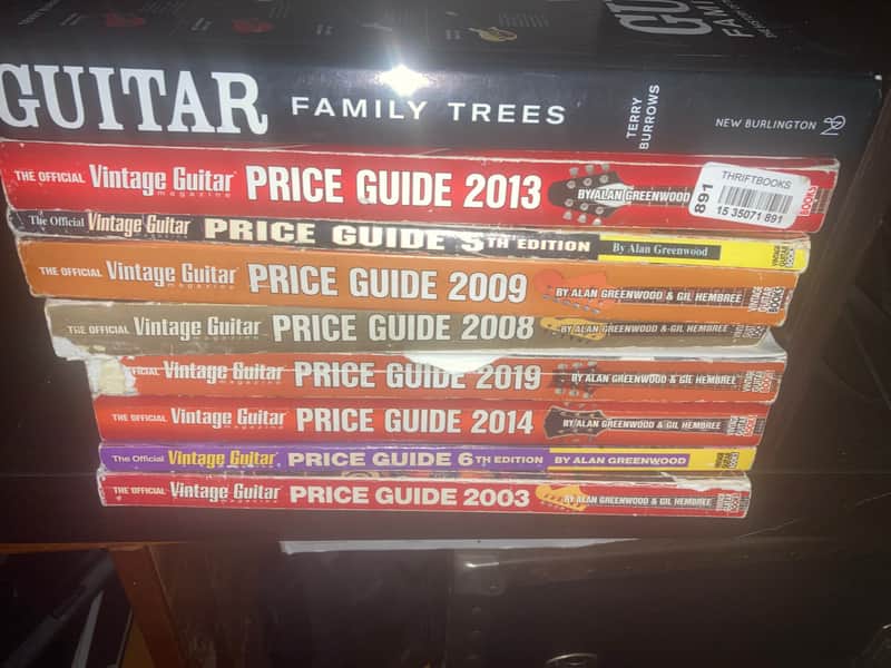 Vintage guitar price guides + guitar history image 1